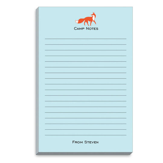 Blue Fox Camp Notepads